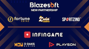 Blazesoft Group’s social casinos take Playson, 3 Oaks games