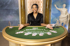 Caesars launches first branded online casino live dealer studio