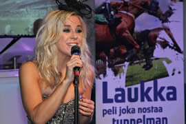 Krista Siegfrids at the launch