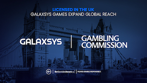 Galaxsys obtains UK Gambling Commission licence