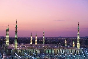 The mosque in Medina, KSA